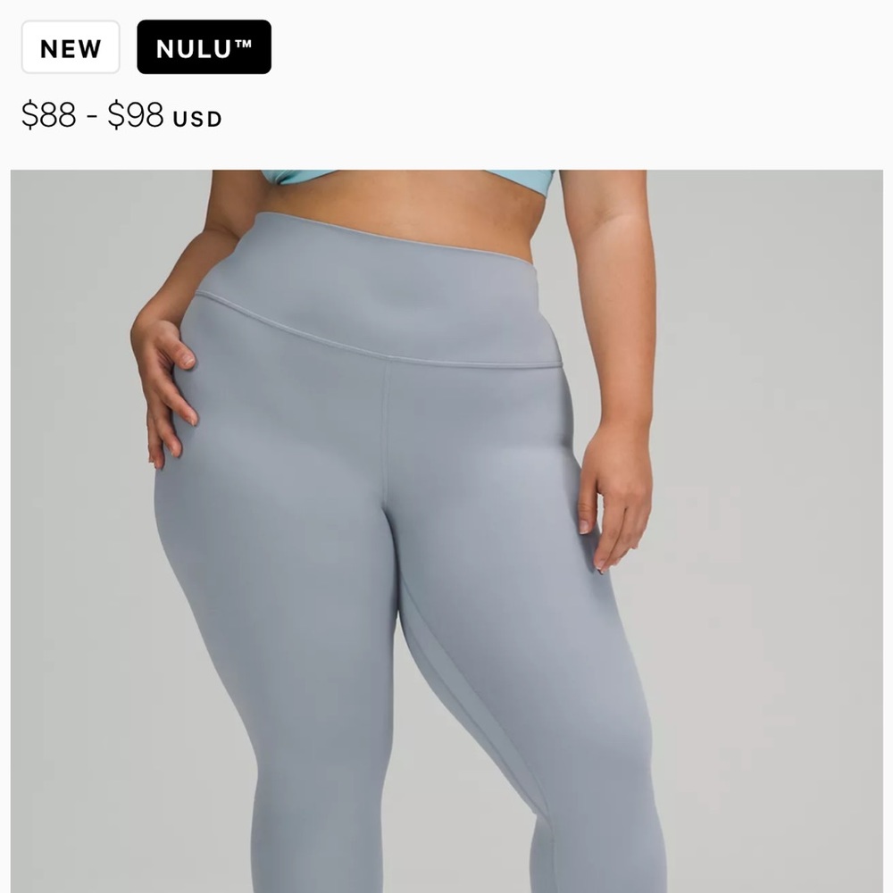 Lululemon Chambray Blue sz 8